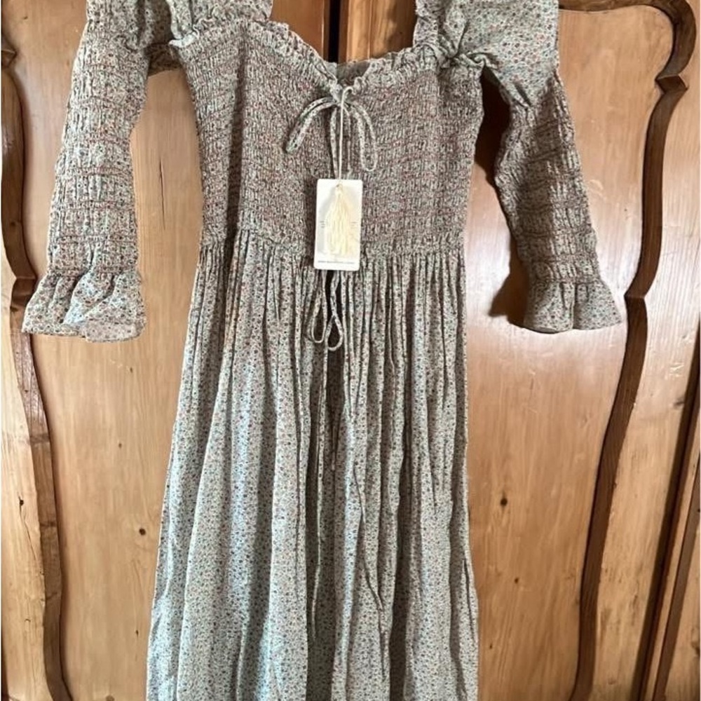 Floral Long Sleeve Dress
